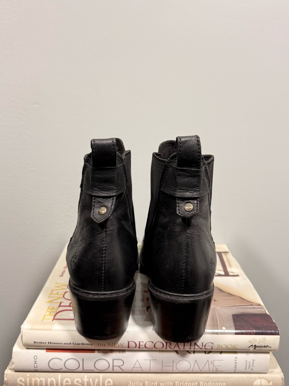 Timberland Black Leather Chelsea Ankle Boots - Picture 5 of 13